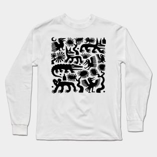 Crazy Animals Long Sleeve T-Shirt